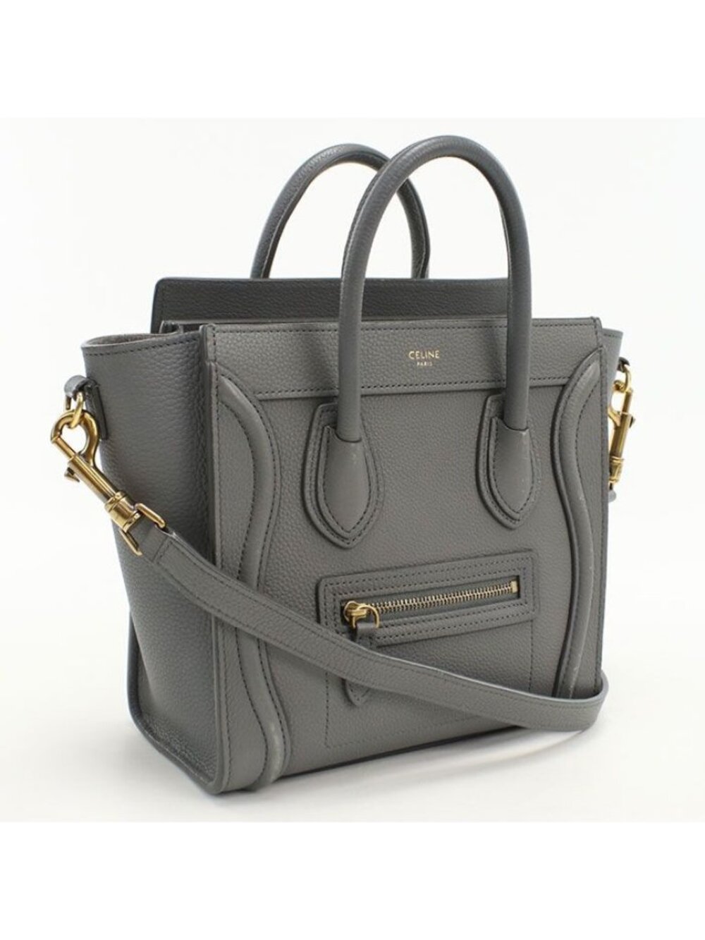 Celine Luggage Nano Tote Bag Calfskin